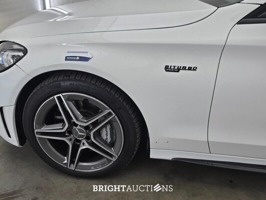 Mercedes-Benz C43 AMG 3.0L V6 4MATIC Premium Plus Pack 390pk 2019 C-klasse, S-200-SJ