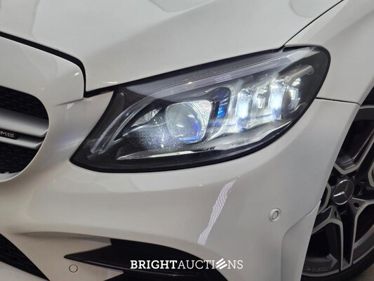 Mercedes-Benz C43 AMG 3.0L V6 4MATIC Premium Plus Pack 390pk 2019 C-klasse, S-200-SJ