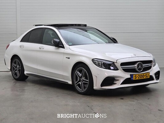 Mercedes-Benz C43 AMG 3.0L V6 4MATIC Premium Plus Pack 390pk 2019 C-klasse, S-200-SJ
