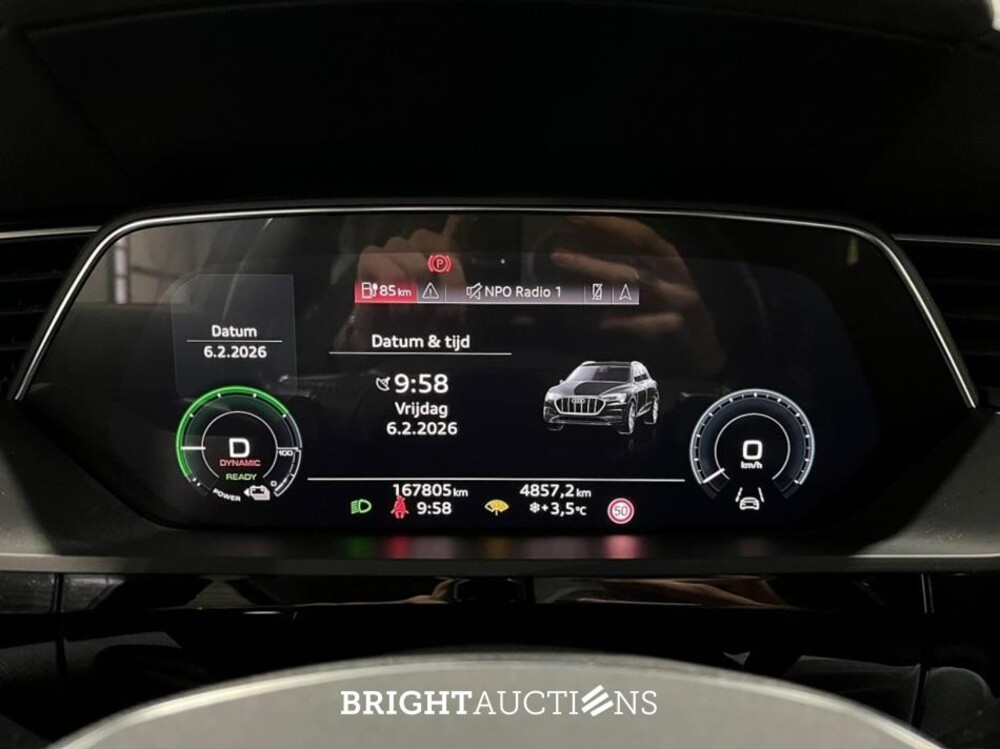 Audi e-tron 50 quattro Business edition Plus 71 kWh 313pk 2020 (Origineel-NL), K-587-KK