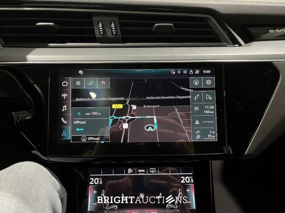 Audi e-tron 50 quattro Business edition Plus 71 kWh 313pk 2020 (Origineel-NL), K-587-KK