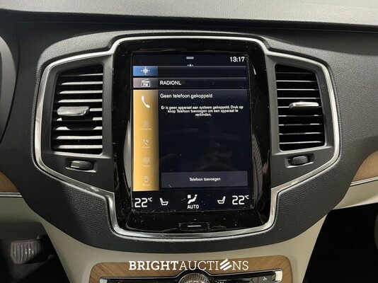Volvo XC90 2.0 T8 Recharge AWD Inscription Expression 455pk 2022 (Origineel-NL) 7-persoons, P-361-BZ