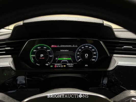 Audi e-tron 55 quattro edition 95 kWh 408pk 2020 (Origineel-NL+1e eigenaar), K-077-BL