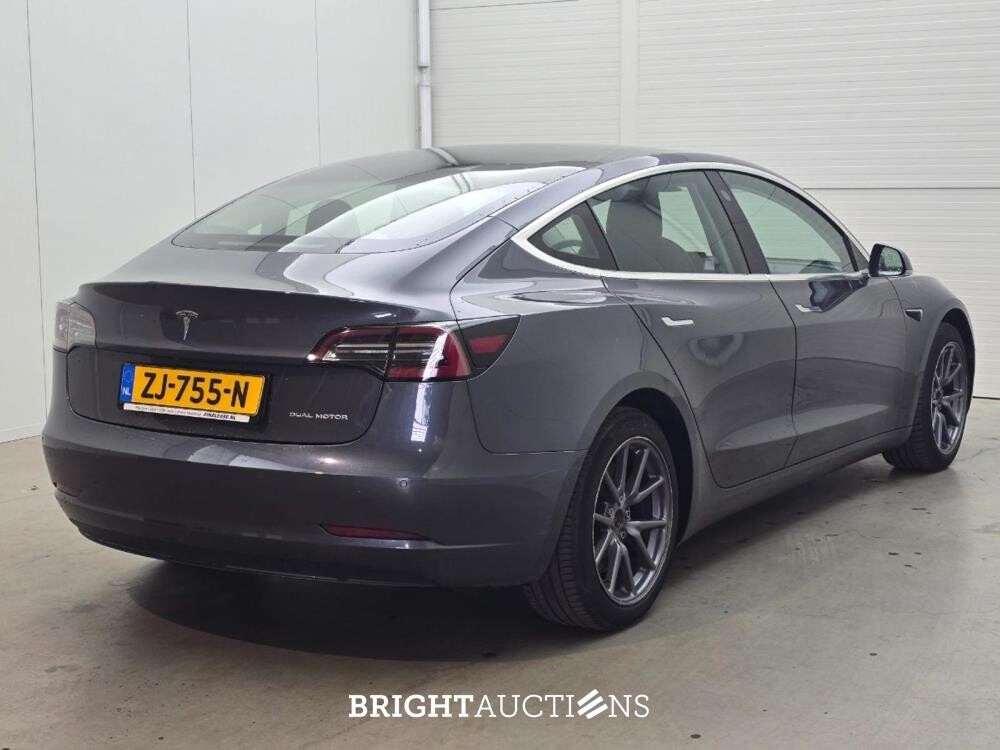 Tesla Model 3 Long Range AWD 75 kWh 351pk 2019 (Origineel-NL), ZJ-755-N