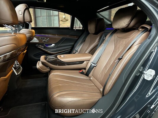 Mercedes-Benz S500 Lang 3.0 V6 Plug-In Hybrid 442pk 2015 (Origineel-NL) S-Klasse W222, GB-681-G
