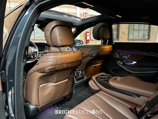 Mercedes-Benz S500 Lang 3.0 V6 Plug-In Hybrid 442pk 2015 (Origineel-NL) S-Klasse W222, GB-681-G