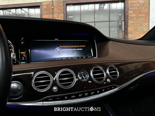 Mercedes-Benz S500 Lang 3.0 V6 Plug-In Hybrid 442pk 2015 (Origineel-NL) S-Klasse W222, GB-681-G