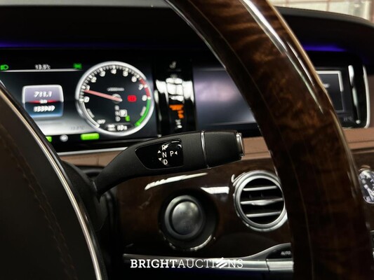 Mercedes-Benz S500 Lang 3.0 V6 Plug-In Hybrid 442pk 2015 (Origineel-NL) S-Klasse W222, GB-681-G