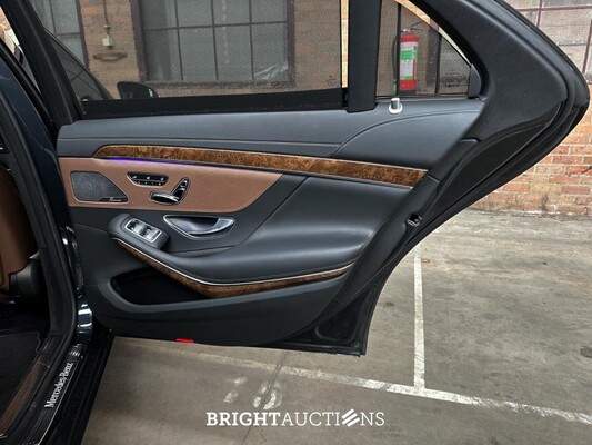Mercedes-Benz S500 Lang 3.0 V6 Plug-In Hybrid 442pk 2015 (Origineel-NL) S-Klasse W222, GB-681-G