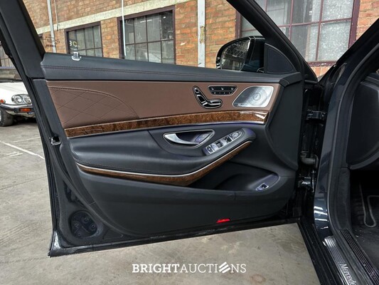 Mercedes-Benz S500 Lang 3.0 V6 Plug-In Hybrid 442pk 2015 (Origineel-NL) S-Klasse W222, GB-681-G