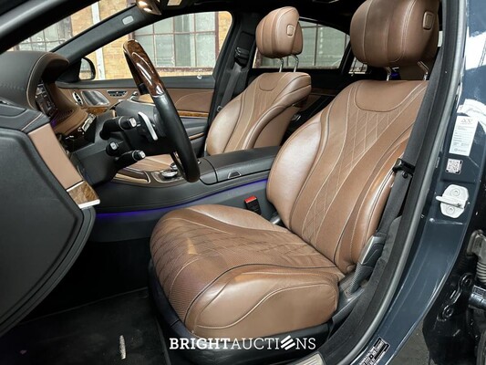 Mercedes-Benz S500 Lang 3.0 V6 Plug-In Hybrid 442pk 2015 (Origineel-NL) S-Klasse W222, GB-681-G
