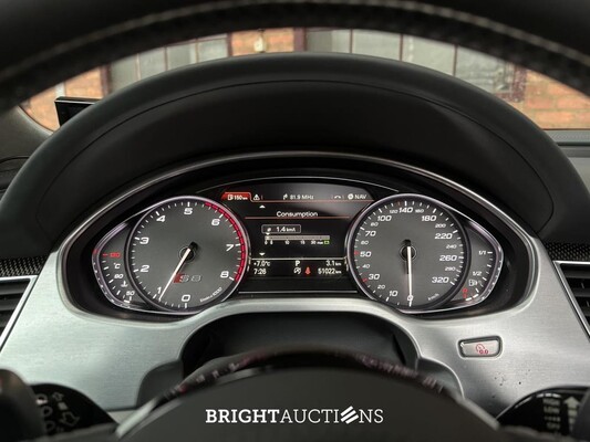 Audi S8 Sedan 4.0 TFSI V8 Quattro Biturbo 520pk 2014 - 52.000 km