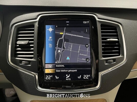 Volvo XC90 2.0 T8 Recharge AWD Inscription Expression 455hp 2022 (Origineell-NL) 7-persoons, P-361-BZ