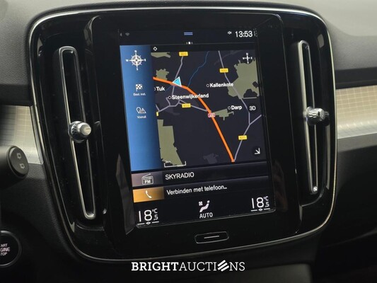 Volvo XC40 T4 Recharge Inscription Expression 1.5 211pk 2022 (Origineel-NL), P-822-BS