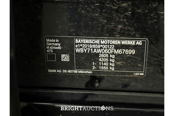 BMW i4 eDrive40 High Executive 84 kWh 340pk 2022 (Origineel-NL), P-888-HD