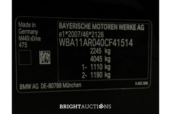 BMW M440i High Executive xDrive 374pk 2020 (Origineel-NL), J-656-VG