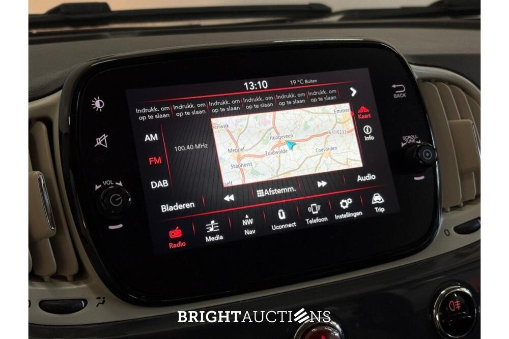Fiat 500 Hybrid Lounge 1.0 69pk 2021 (Origineel-NL), K-191-LL