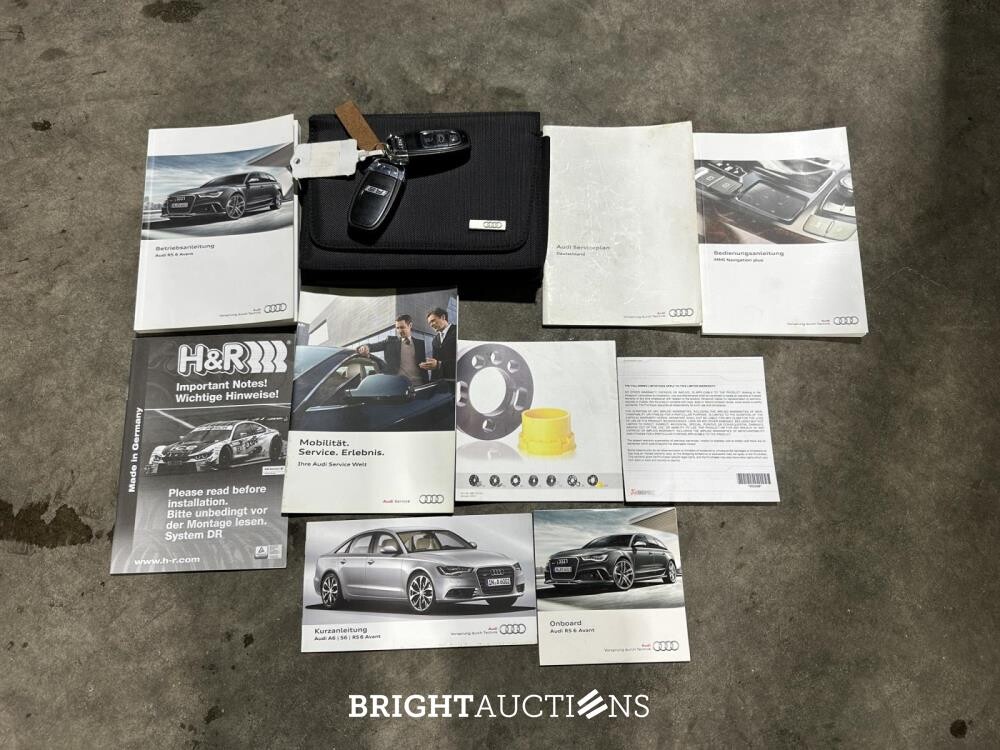 Audi RS6 Avant 4.0 TFSI V8 Quattro Pro Line Plus -CARBON- 560hp 2013 -AKRAPOVIC- C7, PB-423-N