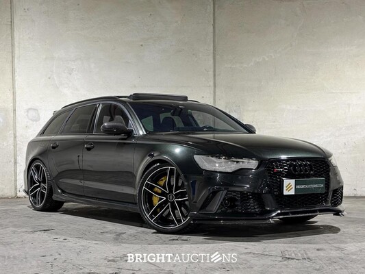 Audi RS6 Avant 4.0 TFSI V8 Quattro Pro Line Plus -CARBON- 560pk 2013 -AKRAPOVIC- C7, PB-423-N