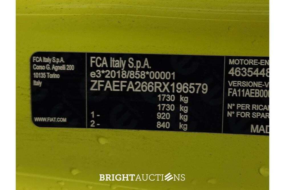 Fiat 500C Abarth Turismo 42 kWh 155hp 2025 (Original-NL), HSZ-26-J