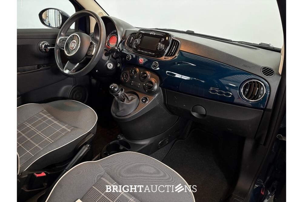 Fiat 500 TwinAir Turbo Collezione 0.9 80hp 2019 (Original-NL), XN-618-B