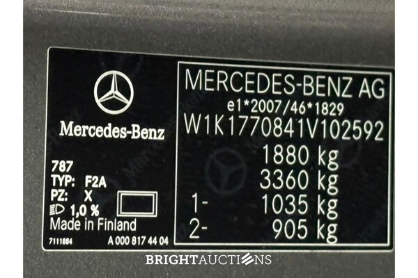 Mercedes-Benz A 180 Business Solution AMG 136hp 2021 (Original-NL) A-Class, K-009-XH