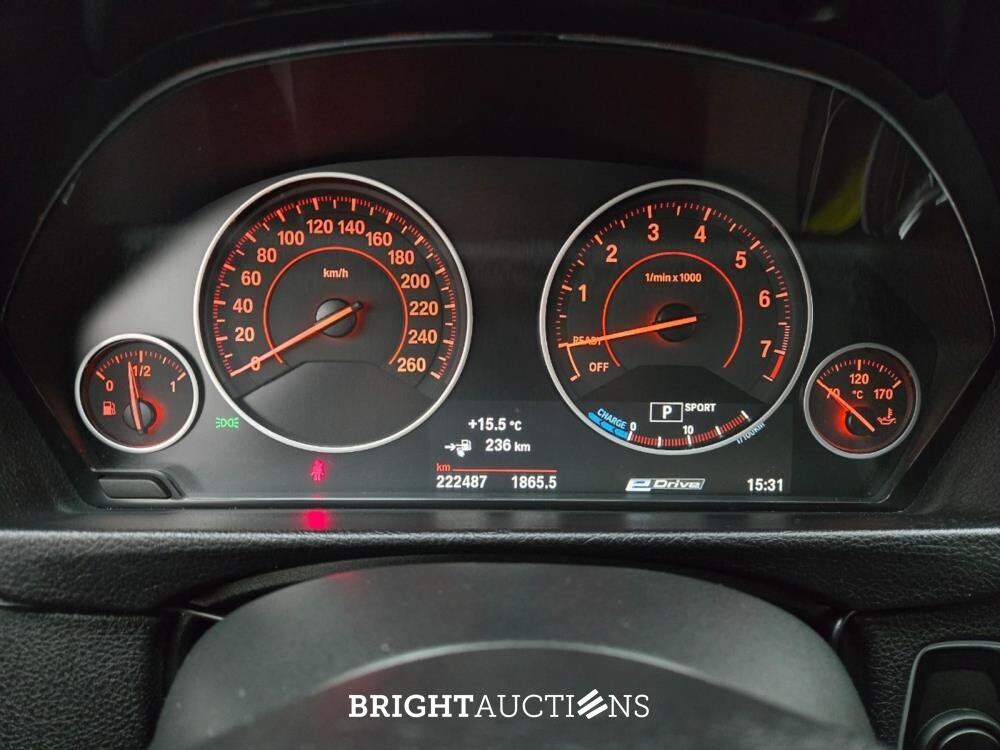 BMW 330e 3-serie 272pk 2016 (Origineel-NL), JV-153-J