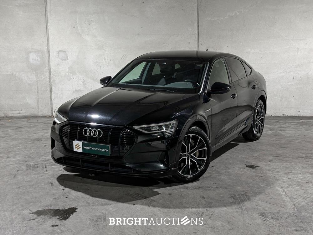 Audi e-tron Sportback 55 quattro Business edition 95 kWh 408pk 2020 (Origineel-NL+1e eigenaar), K-601-GZ