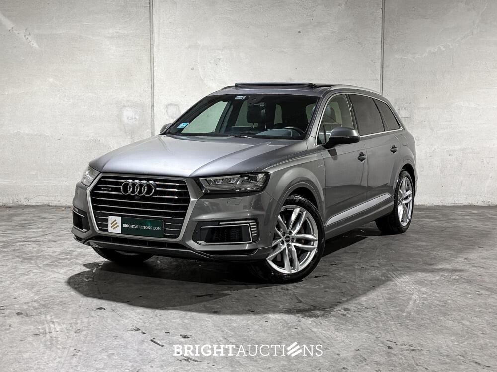 Audi Q7 3.0 TDI V6 e-tron Quattro Sport S-Line 258pk 2016 (Origineel-NL & 1e Eigenaar) Plug-In Hybrid, NB-194-Z (BTW AUTO)