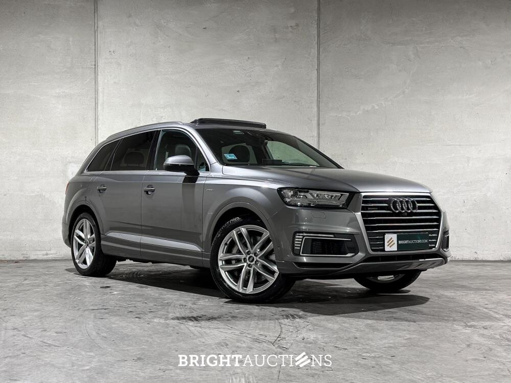 Audi Q7 3.0 TDI V6 e-tron Quattro Sport S-Line 258pk 2016 (Origineel-NL & 1e Eigenaar) Plug-In Hybrid, NB-194-Z (BTW AUTO)