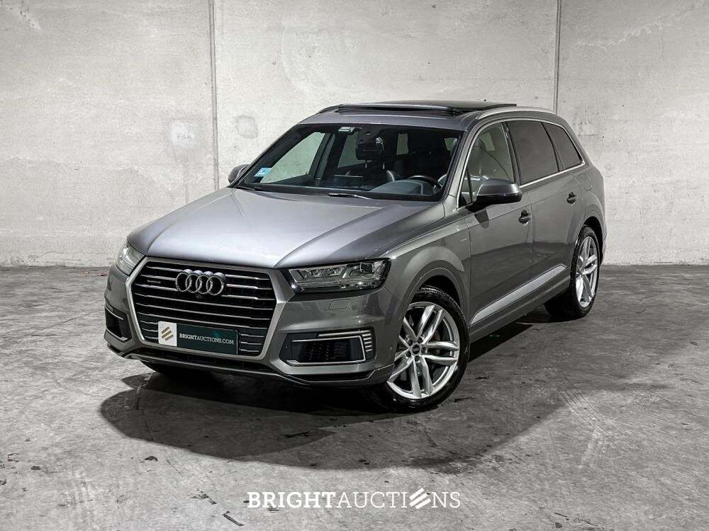 Audi Q7 3.0 TDI V6 e-tron Quattro Sport S-Line 258pk 2016 (Origineel-NL & 1e Eigenaar) Plug-In Hybrid, NB-194-Z (BTW AUTO)