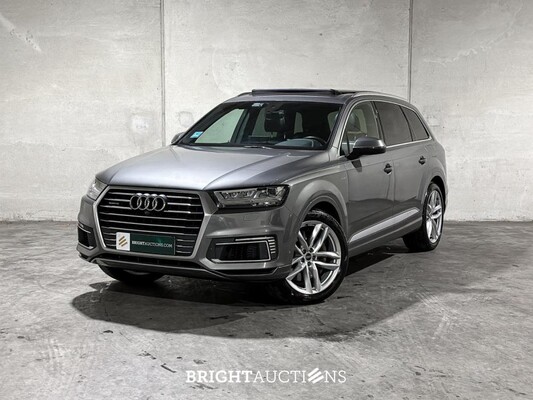 Audi Q7 3.0 TDI V6 e-tron Quattro Sport S-Line 258pk 2016 (Origineel-NL & 1e Eigenaar) Plug-In Hybrid, NB-194-Z (BTW AUTO)