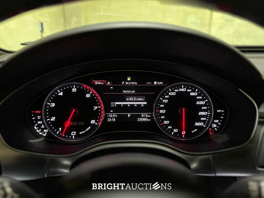 Audi RS6 Avant 4.0 TFSI V8 Quattro Pro Line Plus -CARBON- 560pk 2013 -AKRAPOVIC- C7, PB-423-N