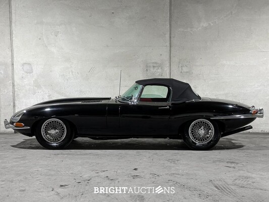 Jaguar E-Type Roadster 3.8 XK zes-in-lijn Series 1 1963