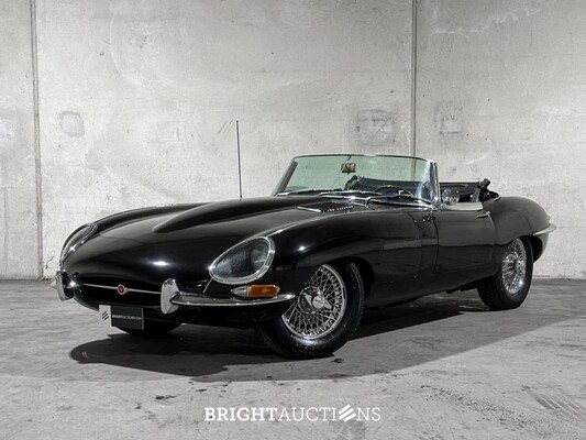 Jaguar E-Type Roadster 3.8 XK zes-in-lijn Series 1 1963