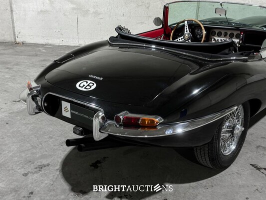 Jaguar E-Type Roadster 3.8 XK zes-in-lijn Series 1 1963