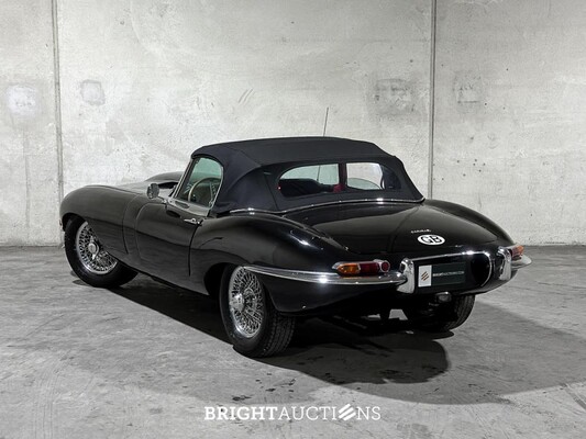 Jaguar E-Type Roadster 3.8 XK zes-in-lijn Series 1 1963