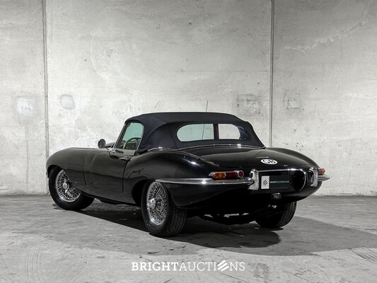 Jaguar E-Type Roadster 3.8 XK zes-in-lijn Series 1 1963