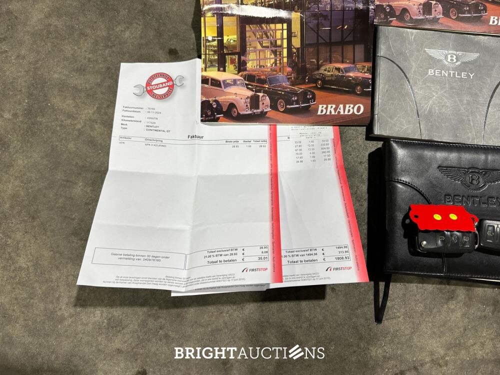 Bentley Continental GT 6.0 W12 560pk 2004, 43-NV-TN
