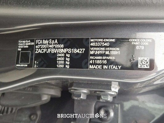 Jeep Compass Turbo T4 4XE Atx Night 1.3 131pk 2022
