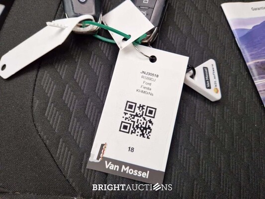 Ford Fiesta Ebh Titanium 1.0 125pk 2022 (Origineel-NL), R-589-DJ