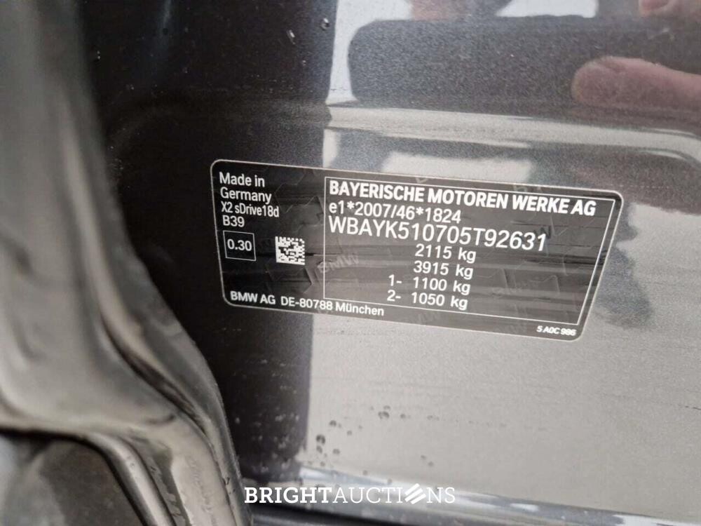BMW X2 sDrive18d 2.0 150pk 2022
