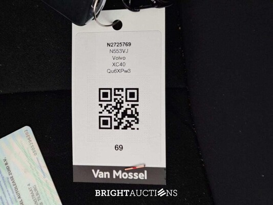 Volvo XC40 Recharge Pro 231pk 2021 (Origineel-NL), N-553-VJ