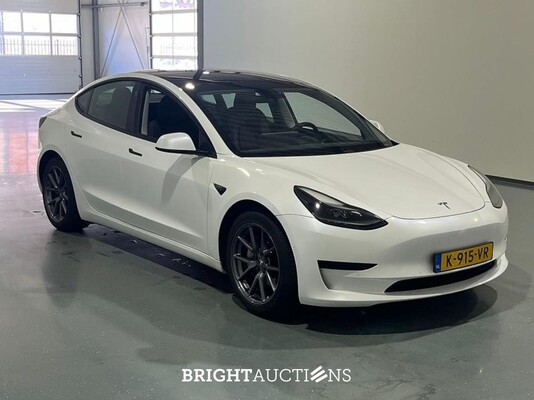 Tesla Model 3 Standard RWD Plus 60 kWh 238pk 2021 (Origineel-NL), K-915-VR