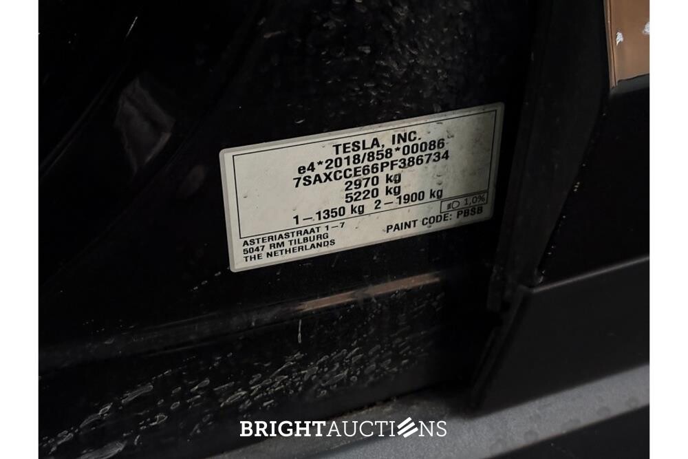 Tesla Model X Plaid AWD 100 kWh 2023 (Origineel-NL) 6 persoons, X-001-LD