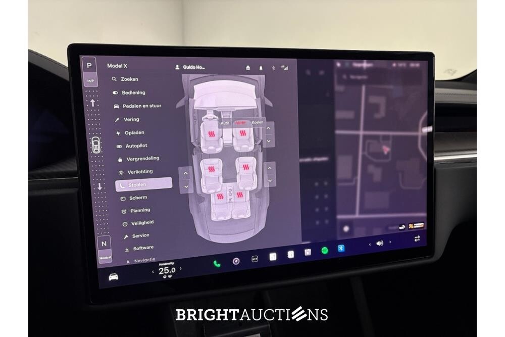 Tesla Model X Plaid AWD 100 kWh 2023 (Origineel-NL) 6 persoons, X-001-LD