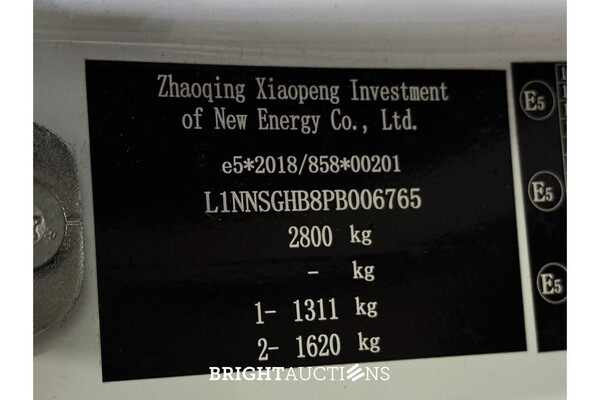 XPENG G9 Performance AWD 98 kWh 551pk 2023 (Origineel-NL), X-207-GX