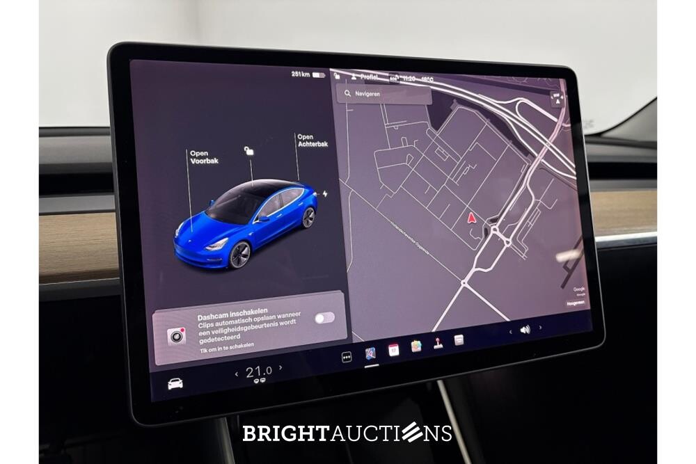 Tesla Model 3 Long Range AWD 75 kWh 351pk 2019 (Origineel-NL), ZP-711-P