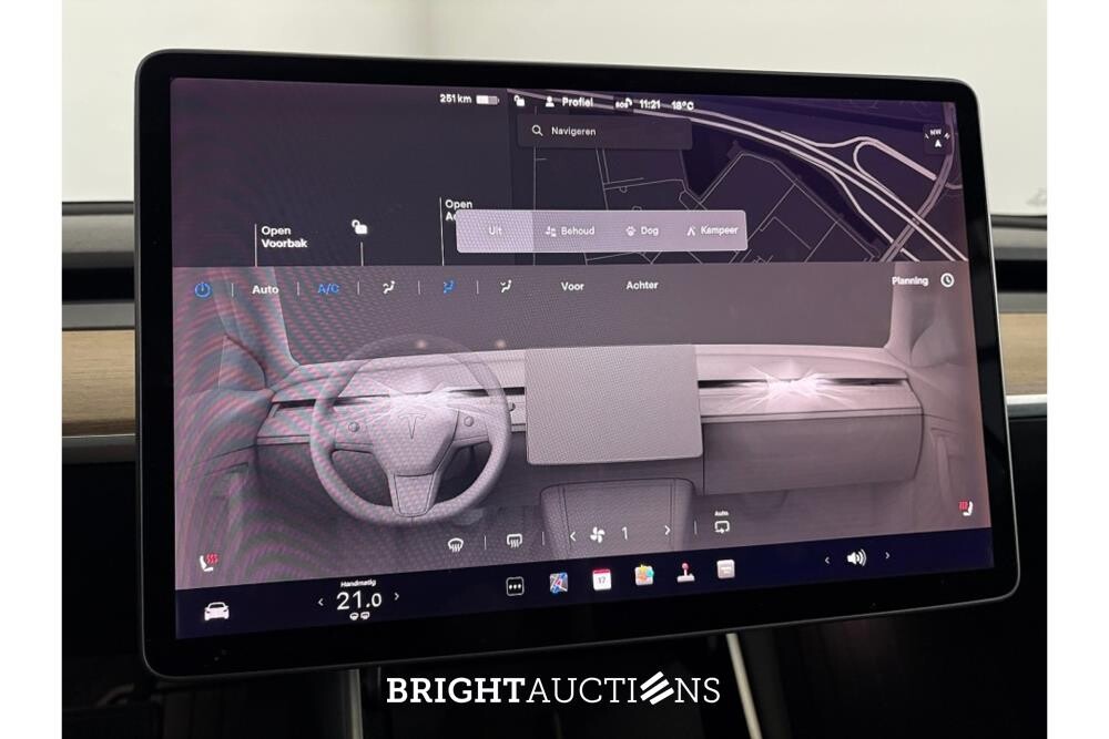 Tesla Model 3 Long Range AWD 75 kWh 351pk 2019 (Origineel-NL), ZP-711-P