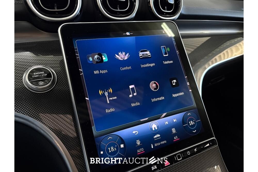 Mercedes-Benz C 200 Launch Edition AMG Line 204pk 2022 (Origineel-NL) C-klasse, P-606-KN